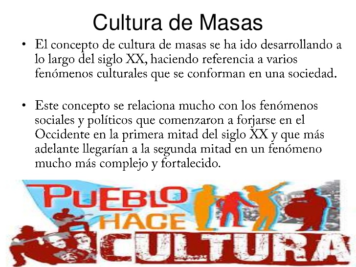 cultura de masas